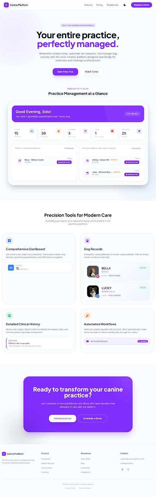 Canine Platform Interface